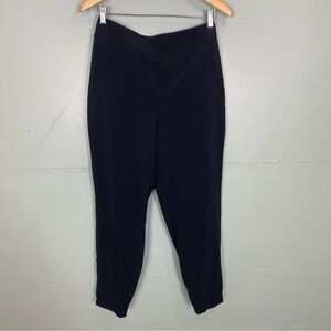 Athleta Black Size 8 Jogger Ankle‎ Zip Stretch